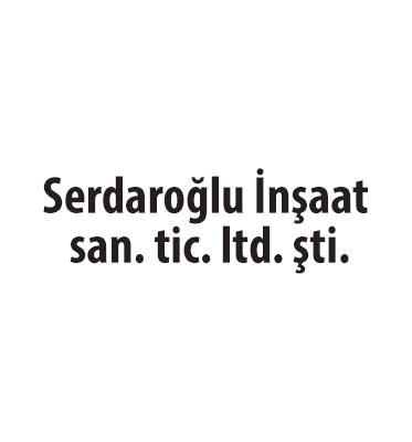 SERDAROĞLU İNŞAAT SAN. TİC. LTD. ŞTİ. Logo